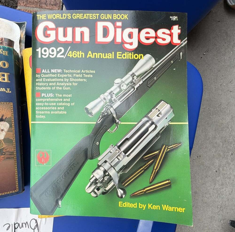 Gun Digest 1992 46th Annual Edition Book